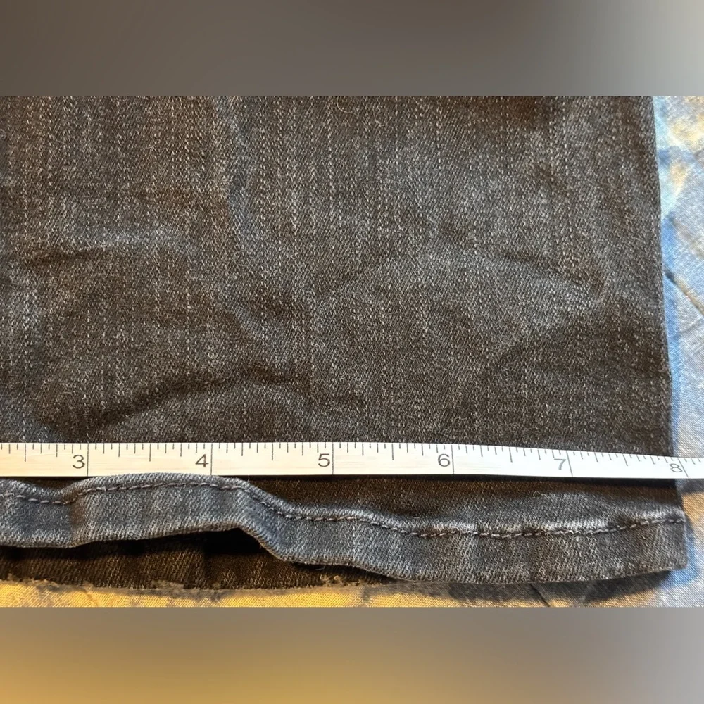 MOTHER The Hustler Ankle Black Jeans Not Guilty Wash Size 30 - Picture 16 of 16